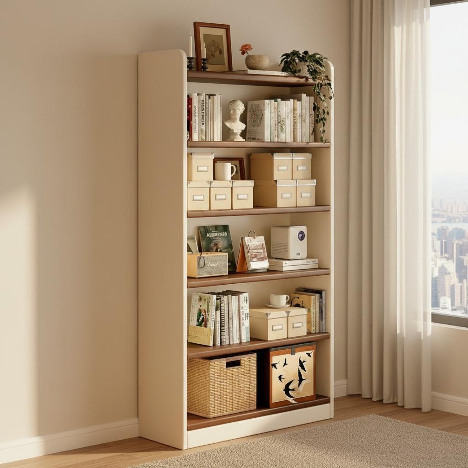 Multi-Tier Book Organizer Larg - Sustainable Living Homes ulasan dan harga